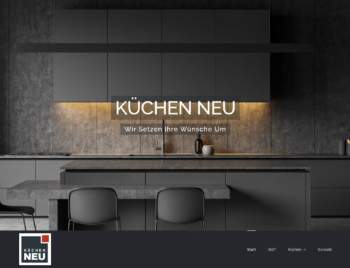 Küchen Neu – WordPress Webseite